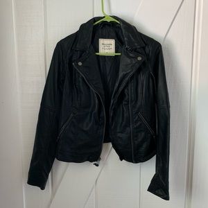 A&F Leather Jacket